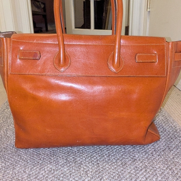Custom Made Red Leather Purse - Picture 3 of 12